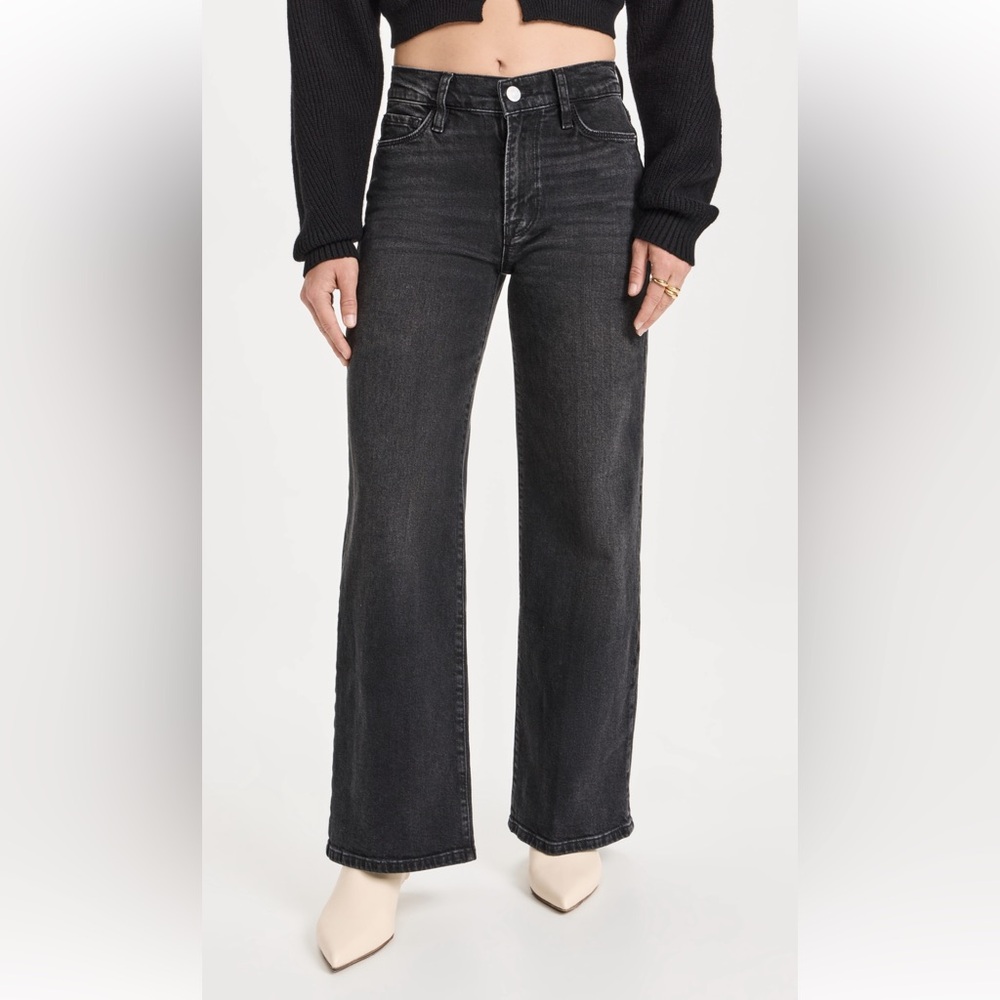 Frame petite le pixie slim palazzo jeans